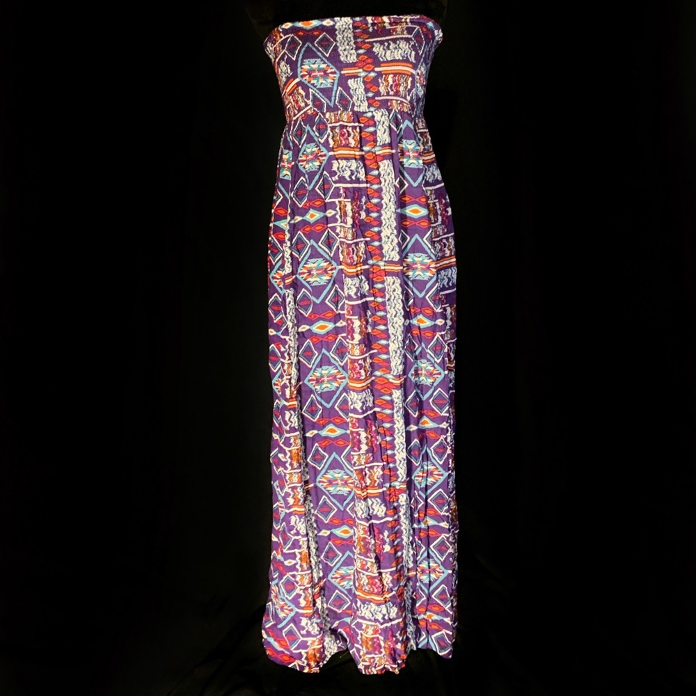Long Strapless Dress